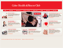 Tablet Screenshot of calso.com